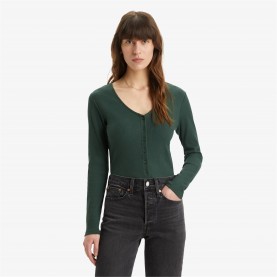 тениска,дамски,топове,levis,levis,muse,ls,tee,burgundy,python,green