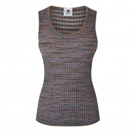 Missoni Multi Cotton-Wool Blend Top - Multicolor дамски,топове,missoni,multi,cotton,wool,blend,top,multicolor