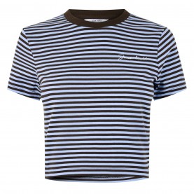 бебешка,тениска,дамски,топове,jack,wills,striped,baby,tee,ld44,brown,blue