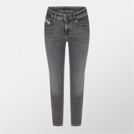 дънки,дамски,дънки,diesel,slandy,straight,jeans,black,grey,denm