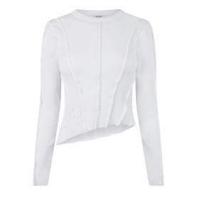 дамски,тениски,дамски,топове,jack,wills,seamdetail,ls,t,ld44,white