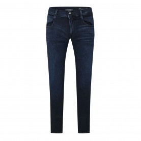 дънки,мъжки,дънки,replay,hyperflex,anbass,slim,jeans,007,dark,blue