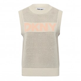 DKNY Sleeveless Crew Ld99 - LTCT KH/TP PCH дамски,топове,dkny,sleeveless,crew,ld99,ltct,kh,tp,pch