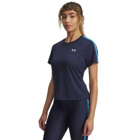 Дамска тениска Under Armour Womens Tech Tape Short-Sleeve T-Shirt - Washed Navy дамска,тениска,дамски,горнища,размер+,under,armour,women,s,tech,tape,short,sleeve,t,shirt,washed,navy