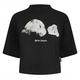 дамска,тениска,дамски,топове,palm,angels,women,s,kil,bear,oversized,t,shirt,blk,slv