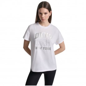 тениска,дамски,топове,dkny,dkny,logo,rhin,tee,ld62,white