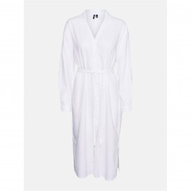 дамски,поли,и,рокли,дамски,облекла,размер,vero,moda,linn,shirt,drss,ld99,snow,white