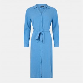 дамски,поли,и,рокли,дамски,облекла,размер,vero,moda,linn,shirt,drss,ld99,blue,jasper