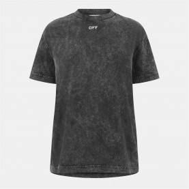 Тениска OFF WHITE Women's Arrow Regular Fit T-Shirt - Black тениска,дамски,топове,off,white,women's,arrow,regular,fit,t,shirt,black