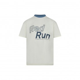 тениска,дамски,топове,red,run,women's,logo,oversized,t,shirt,blue,beige