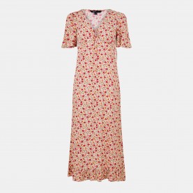 дамска,рокля,дамски,поли,и,рокли,nobodys,child,women,s,dalia,midi,tea,dress,cream
