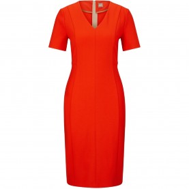 рокля,дамски,поли,и,рокли,boss,women's,damaisa,wrap,dress,bright,orange