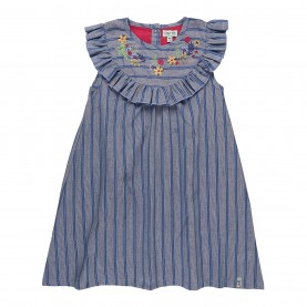 рокля,детски,поли,и,рокли,детски,облекла,lilly,and,sid,floral,str,dress,jn99,blue
