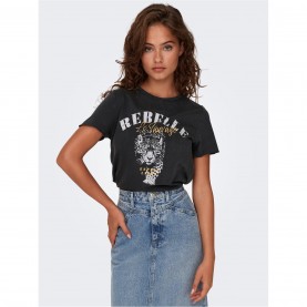 тениска,дамски,тениски,дамски,топове,only,lucy,short,sleeve,graphic,t,shirt,phantom