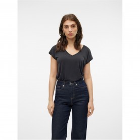 дамски,тениски,дамски,топове,vero,moda,filli,ss,v,neck,ld00,black