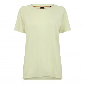 Дамска тениска Boss Womens Slim Fit T-Shirt - Green 320 дамска,тениска,дамски,топове,boss,women,s,slim,fit,t,shirt,green,320