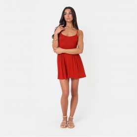 рокля,дамски,поли,и,рокли,дамски,облекла,размер,i,saw,it,first,jersey,strappy,dress,rust