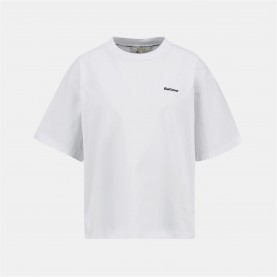 Тениска Barbour Women's Jema Oversized T-Shirt - White тениска,дамски,топове,barbour,women's,jema,oversized,t,shirt,white