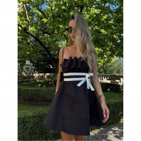 дамски,поли,и,рокли,collective,the,label,the,label,black,sleeveless,bow,mini,dress,black