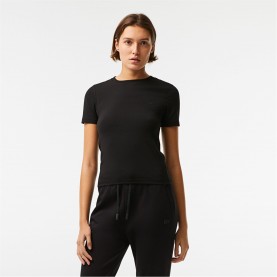 тениска,дамски,топове,lacoste,lacoste,tf1266,tee,ld99,black