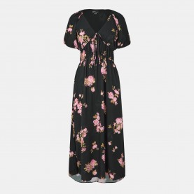 рокля,дамски,поли,и,рокли,nobodys,child,floral,cory,midi,dress,multi