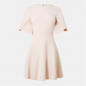 дамски,поли,и,рокли,ted,baker,rib,skater,dres,ld99,lt,pink