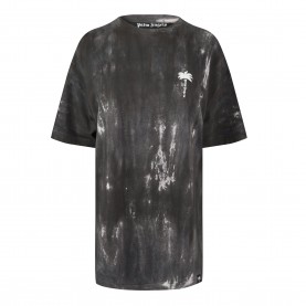 Дамска тениска Palm Angels Womens x Hi Ibiza Tie Dye T-Shirt - Black дамска,тениска,дамски,топове,palm,angels,womens,x,hi,ibiza,tie,dye,t,shirt,black