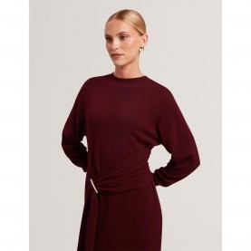 пуловер,дамски,поли,и,рокли,ted,baker,ted,midi,jumper,dres,ld64,maroon