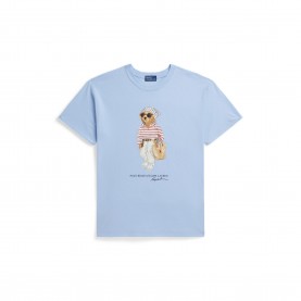 Дамска тениска Polo Ralph Lauren Womens T-Shirt - BABY BLUE дамска,тениска,дамски,топове,polo,ralph,lauren,women,s,t,shirt,baby,blue