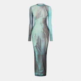 Дамска рокля Jean Paul Gaultier Womens Floor-Length Maxi Dress - Vintage Bl дамска,рокля,jean,paul,gaultier,women,s,floor,length,maxi,dress,vintage,bl