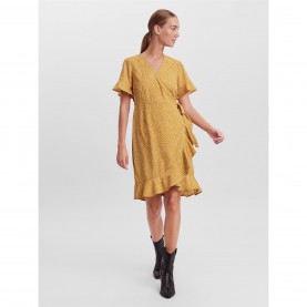 рокля,дамски,поли,и,рокли,дамски,облекла,размер,vero,moda,henna,dress,harvest,gold