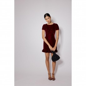 рокля,дамски,поли,и,рокли,nobodys,child,cosmo,mini,dress,burgundy