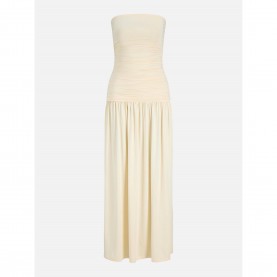Дамска рокля JJXX Womens Bandeau Slip Dress - Alabaster Gleam дамска,рокля,дамски,поли,и,рокли,jjxx,women,s,bandeau,slip,dress,alabaster,gleam