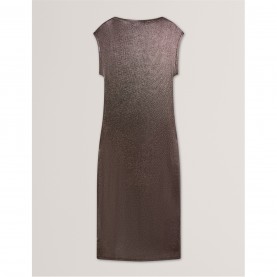 рокля,дамски,поли,и,рокли,ted,baker,ted,metallic,dress,ld54,charcoal