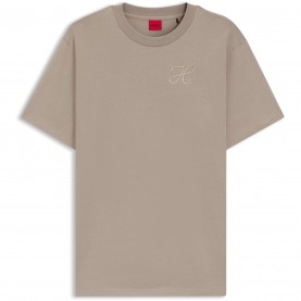 тениска,дамски,топове,hugo,hugo,vintage,tee,19,10268981,01,light,beige,273