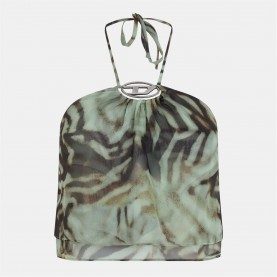 дамски,топове,diesel,women's,wrap,top,multicolor