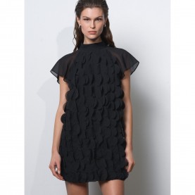 Дамска рокля French Connection Womens Mini Dress - Black дамска,рокля,дамски,поли,и,рокли,french,connection,women,s,mini,dress,black
