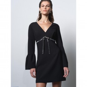 Дамска рокля French Connection Womens Mini Dress - Black дамска,рокля,дамски,поли,и,рокли,french,connection,women,s,mini,dress,black