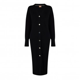 Дамска рокля Boss Forige 10250220 01 Slip Dress Womens - Black дамска,рокля,дамски,поли,и,рокли,boss,forige,10250220,01,slip,dress,womens,black