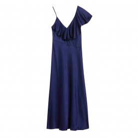 рокля,дамски,поли,и,рокли,дамски,облекла,размер,ted,baker,women's,keomi,slip,dress,navy