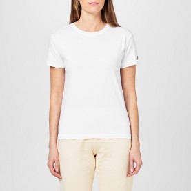 Дамска тениска Champion Womens Regular Fit Crewneck T-Shirt - White дамска,тениска,champion,women,s,regular,fit,crewneck,t,shirt,white