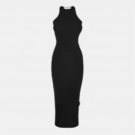 рокля,дамски,поли,и,рокли,off,white,off,ribbed,dress,ld99,black