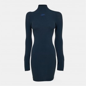 рокля,дамски,поли,и,рокли,off,white,off,slick,mini,dress,ld99,blue