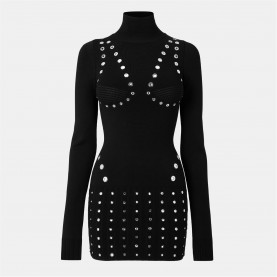 рокля,дамски,поли,и,рокли,off,white,off,eyelets,dress,ld99,black