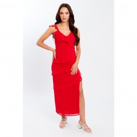 дамски,поли,и,рокли,influence,cami,maxi,drs,ld99,red