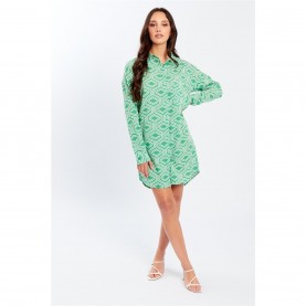 дамски,поли,и,рокли,influence,ls,mni,shrt,drs,ld99,green