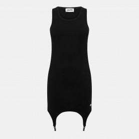 Дамска рокля Jean Paul Gaultier Womens Structured Evening Mini Dress - Black дамска,рокля,jean,paul,gaultier,women,s,structured,evening,mini,dress,black