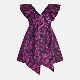 рокля,дамски,поли,и,рокли,amylynn,women's,ruffle,mini,dress,purple