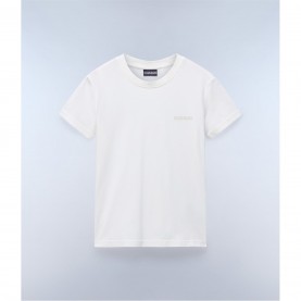 тениска,дамски,топове,napapijri,women's,blanche,short,sleeve,regular,fit,t,shirt,white,heron