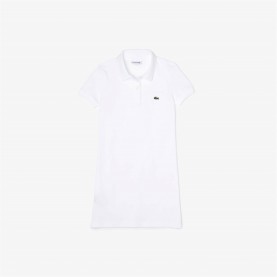 блуза,с,яка,детски,облекла,lacoste,polo,shirt,dress,white,001